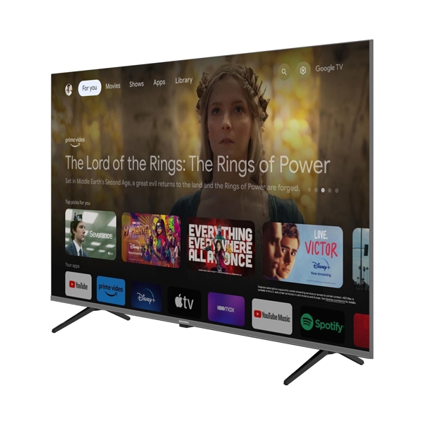 ტელევიზორი Grundig 50 GHU 8000, 50", 4K UHD, USB, HDMI, LAN, BT, WIFI, Black