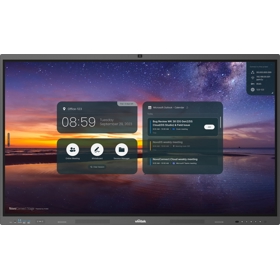 Vivitek NovoTouch BK752iW, 75", RAM 4GB, 32GB, Smart Board, Black/Grey + PC Module i5-12450H, 8GB, 256GB SSD, Webcam and microphone, Windows