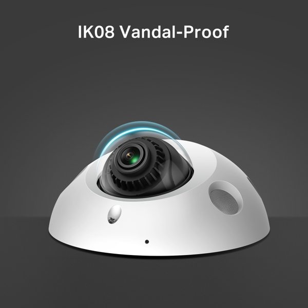 ვიდეო სათვალთვალო კამერა TP-Link VIGI C230I Mini(2.8mm), 3MP, IR Mini Dome Network Camera, White