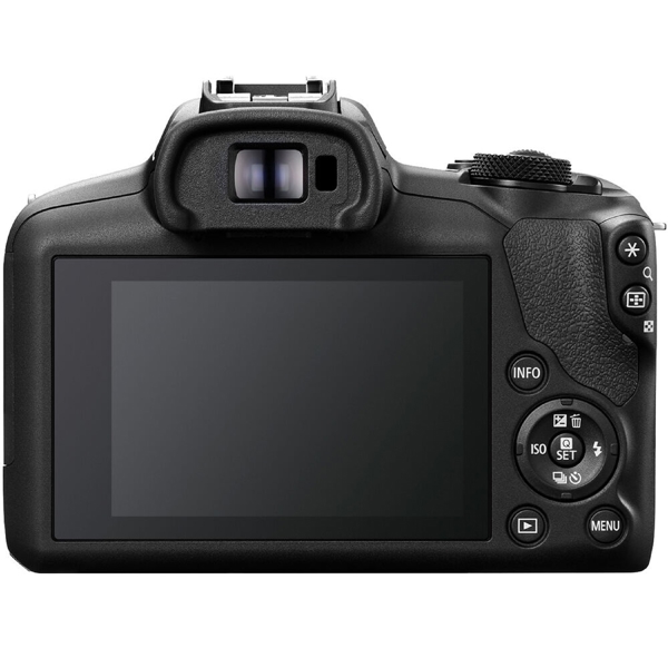 Digital Camera Canon 6052C034AA EOS R100 RF-S 18-45 IS STM, Wi-Fi, Bluetooth, Black