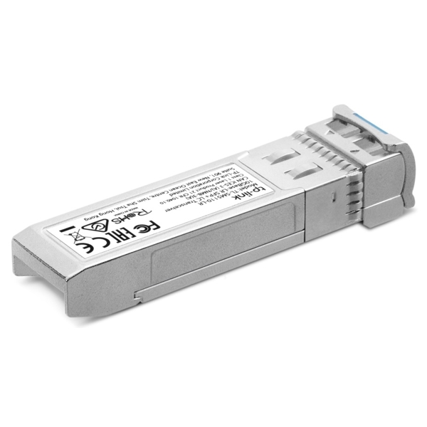 SFP+ მოდული TP-Link TL-SM5110-LR, 10GBase-LR SFP+ LC Transceiver, Silver