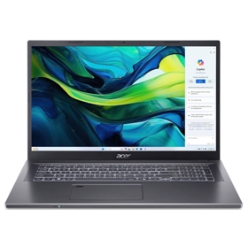 ნოუთბუქი Acer NX.JERER.001 Aspire 17 A17-51M-54AL, 17.3", i5-1334U, 16GB, 512GB SSD, Integrated, Steel Gray
