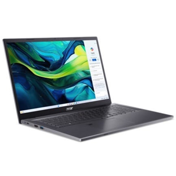 ნოუთბუქი Acer NX.JERER.001 Aspire 17 A17-51M-54AL, 17.3", i5-1334U, 16GB, 512GB SSD, Integrated, Steel Gray