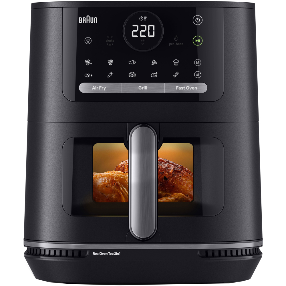 Air Fryer Braun HF5073IBK MultiFry 5, 2000W, 6L, Black