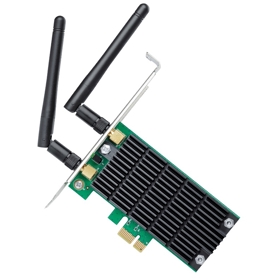 Wireless Dual Band PCI Express Adapter TP-LINK Archer T4E AC1200, Black