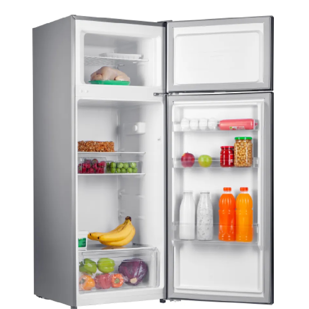 Refrigerator Hoffmann DFTN-143S, 206L, A++, Silver