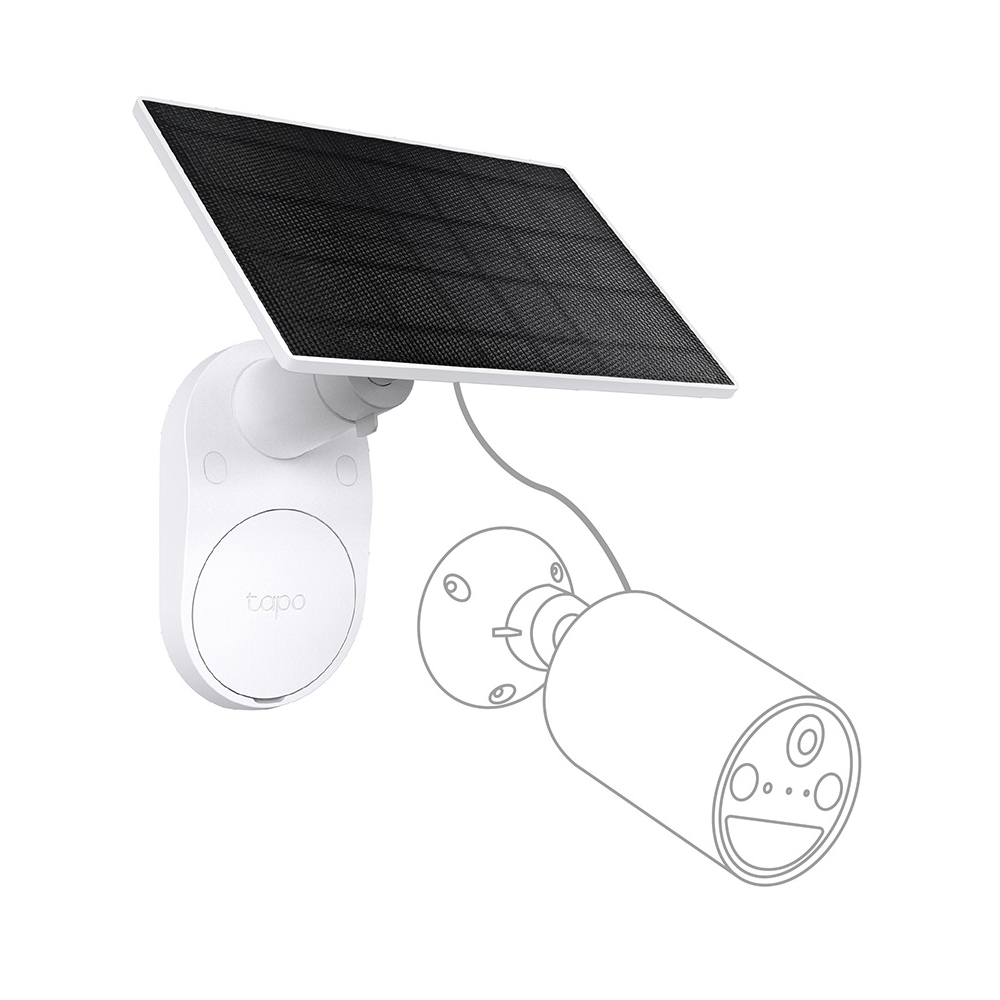 მზის პანელი TP-Link Tapo A201, Solar Panel, White/Black