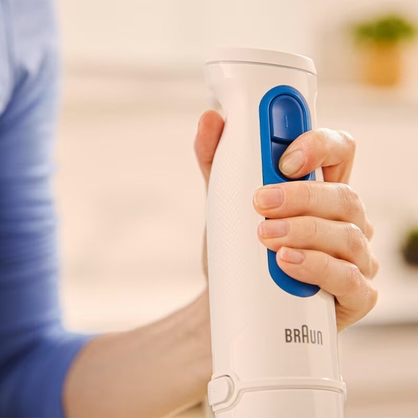 ხელის ბლენდერი Braun MQ30202MWH MultiQuick 3, 900W, 600ML, Hand Blender, White