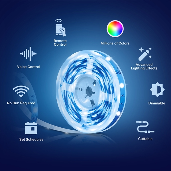 Smart Wi-Fi Light Strip TP-Link Tapo L900-5