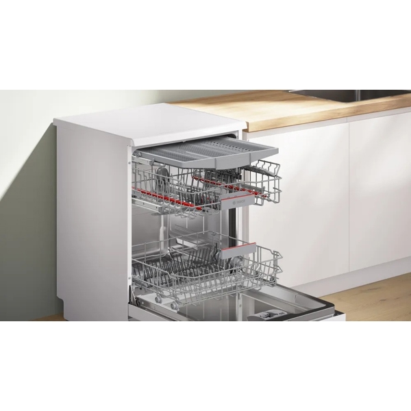 ჭურჭლის სარეცხი მანქანა Bosch SMS6EMW65Q Serie 6, Dishwasher, White