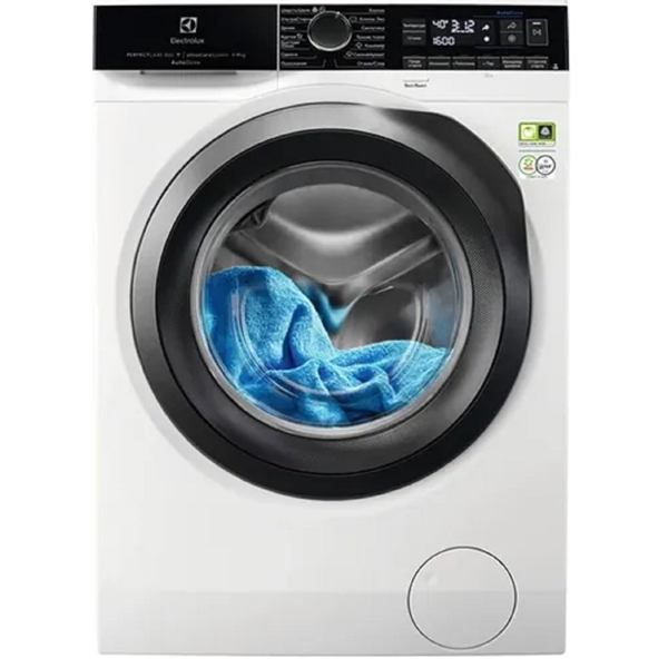 Washing Machine Electrolux EW8F1R69SA, 9Kg, A, 1600Rpm, 49Db, White