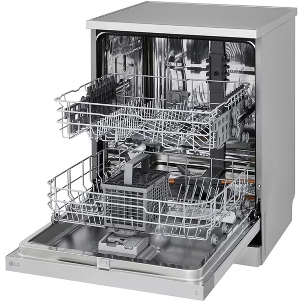 ჭურჭლის სარეცხი მანქანა LG DFC612FV, A+, 46Db, Dishwasher, Silver