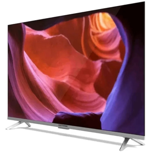 ტელევიზორი Hoffmann 32A4000, 32", HD, Smart TV, Android TV, USB, HDMI, BT, WIFI, Black/Silver