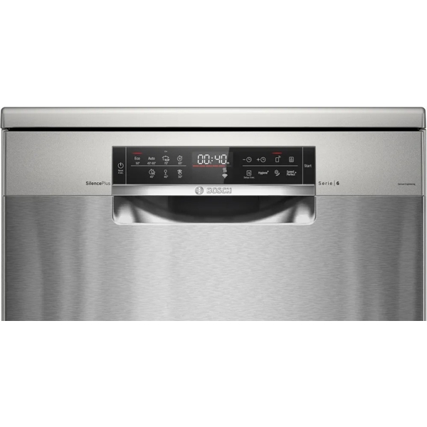 ჭურჭლის სარეცხი მანქანა Bosch SMS6EMI65Q Serie 6, Dishwasher, Inox