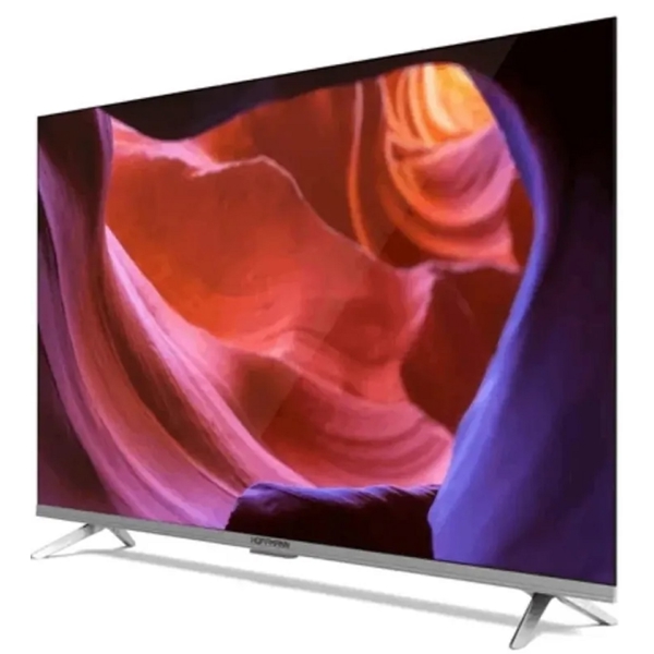 ტელევიზორი Hoffmann 43C4000, 43", FHD, Smart TV, Android TV, USB, HDMI, BT, WIFI, Black/Silver