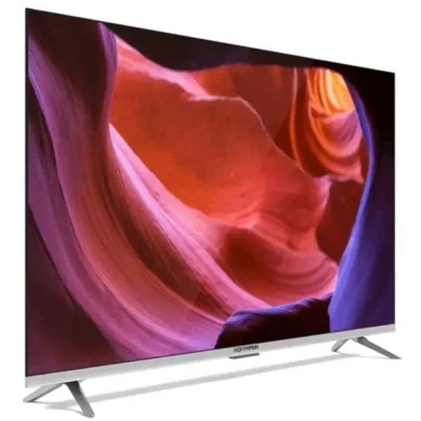 ტელევიზორი Hoffmann 43C4000, 43", FHD, Smart TV, Android TV, USB, HDMI, BT, WIFI, Black/Silver