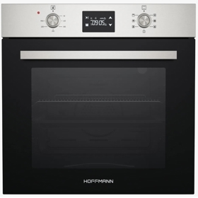 ჩასაშენებელი ელექტრო ღუმელი HOffmann CHANTE-331, 65L, Built-In Electric Oven, Black/Silver