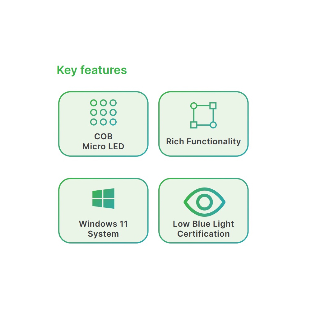 ინტერაქტიული ეკრანი, სმარტ ეკრანი Vivitek EA135H NovoWall All-in-One LED, 135", RAM 16GB, 256GB, W11, Smart Board, Black