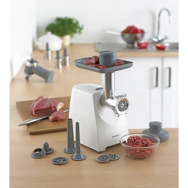 ხორცსაკეპი Kenwood MG360, 1400W, Meat Grinder, White