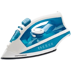 ორთქლის უთო Hoffmann SI2000, 2000W, 250ML, Steam Iron, White/Blue