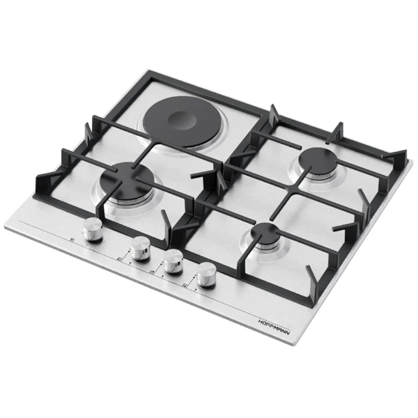 Built-in combined Cooktop Hoffmann KH631IX, Silver
