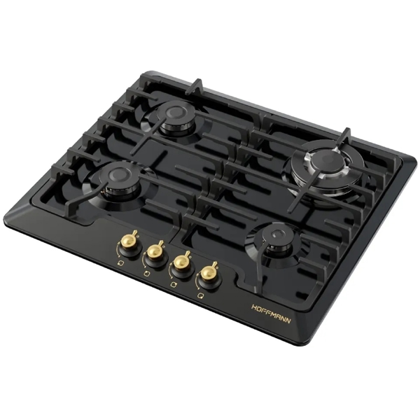 Built-in Gas Cooktop Hoffmann HB602MVK, Black