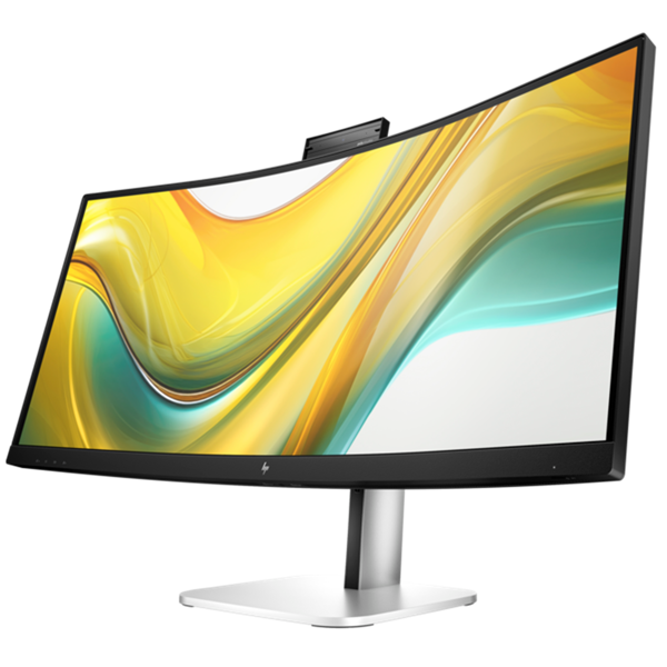 Curved Monitor HP 9E0Z2UT S5 Pro, 34", UWQHD, VA, HDMI, DP, LAN, USB-C, USB, 3.5mm, Black/Silver