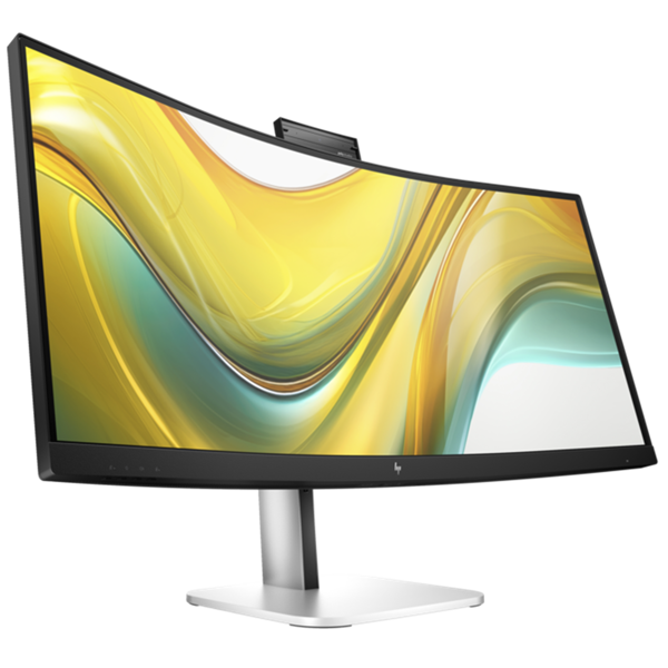 Curved Monitor HP 9E0Z2UT S5 Pro, 34", UWQHD, VA, HDMI, DP, LAN, USB-C, USB, 3.5mm, Black/Silver