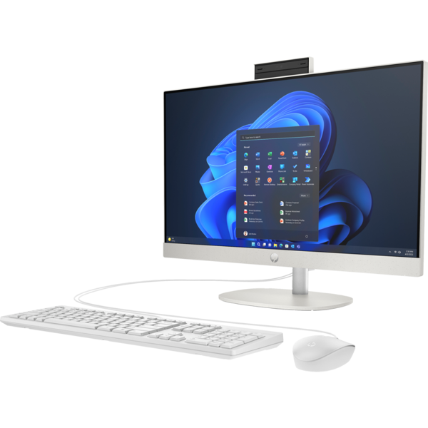 All In One კომპიუტერი HP A55M2ET ProOne 240 G10, 23.8", i5-1334U, 16GB, 512GB SSD, Integrated, Shell White