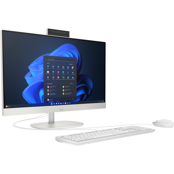 All In One კომპიუტერი HP A55M2ET ProOne 240 G10, 23.8", i5-1334U, 16GB, 512GB SSD, Integrated, Shell White