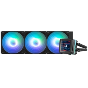 თხევადი გაგრილება Zalman ALPHA2 DS A36, ARGB, 120mm, 2000RPM, Liquid Cooling, Black