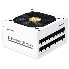კვების ბლოკი Zalman ZM750-TMX2 WH TeraMax II, 750W, 80 Plus Gold, Power Supply, White