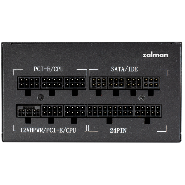 კვების ბლოკი Zalman ZM750-TMX2 TeraMax II, 750W, 80 Plus Gold, Power Supply, Black