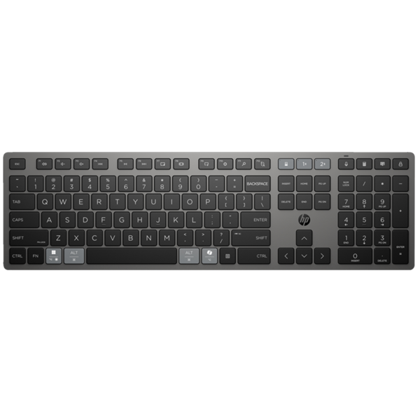 კლავიატურა HP 9T5B1AA, Wireless, USB, Bluetooth, Keyboard, Black