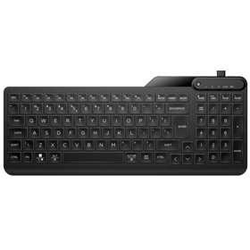 კლავიატურა HP 7N7C1AA 405, Wired, USB-C, Keyboard, Black
