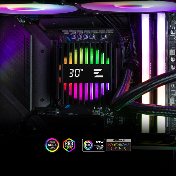 თხევადი გაგრილება Zalman ALPHA2 A36, ARGB, 120mm, 2000RPM, Liquid Cooling, Black