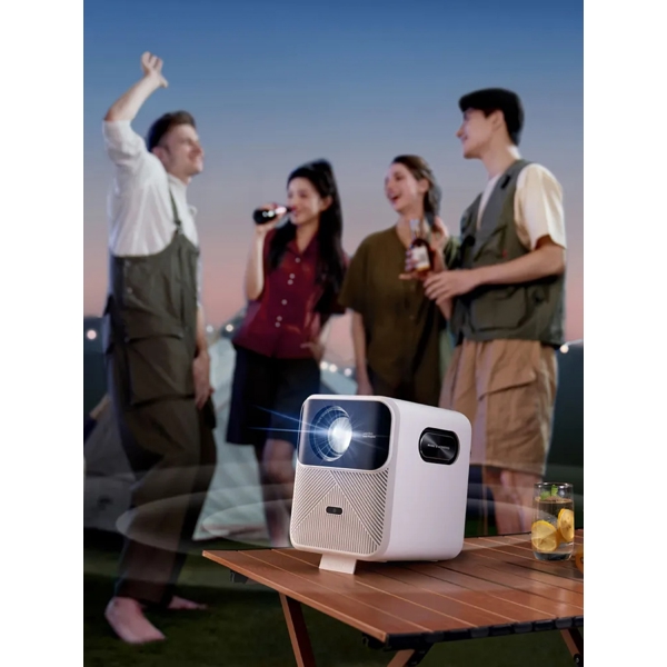 პროექტორი Wanbo WPB81 Mozart 1, LCD Projector, FHD 1920x1080, 450Lm, White