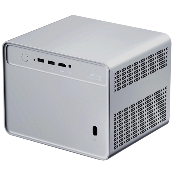 პროექტორი Wanbo DaVinci 1 Pro, LCD Projector, FHD 1920x1080, 600Lm, Silver