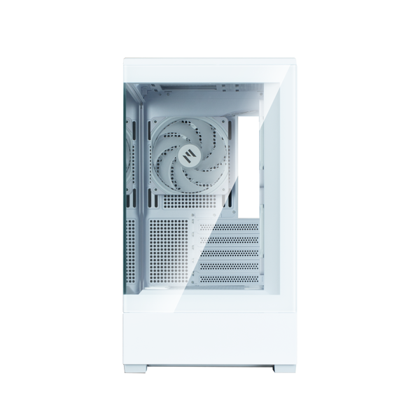 ქეისი Zalman P30 V2, Computer Case, MiniATXT, mATX, Mini-ITX, USB, Type-C, Mic/Headphone Jack, White