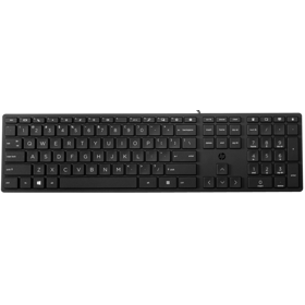 კლავიატურა HP 9SR37AA 320K,  Wired, USB, Keyboard, Black