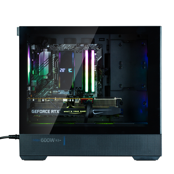 ქეისი Zalman P30 AIR, Computer Case, MiniT, mATX, Mini-ITX, USB, Type-C, Mic/Headphone Jack, Black
