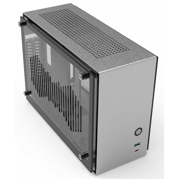 Computer Case Zalman M2 Mini ATX Tower, USB, Type-C, Silver