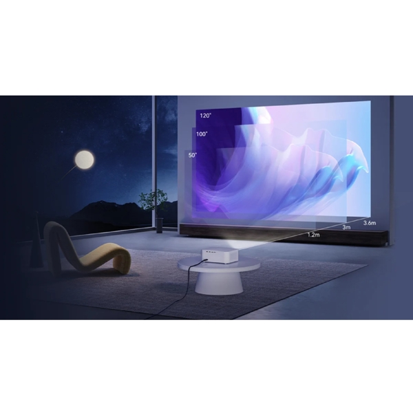 პროექტორი Wanbo WPA23 X2 Max, LCD Projector, FHD 1920x1080, 450Lm, White