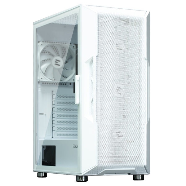 ქეისი Zalman i3 NEO ARGB, Computer Case, ATXMidT, ATX, mATX, Mini-ITX, USB 2.0, 2×USB 3.0, Headphones, MIC, White