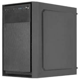 Computer Case Spire SPO1537B-500Z-E12 1537, MidT, Micro-ATX, Mini-ITX, 2×USB 2.0, Black