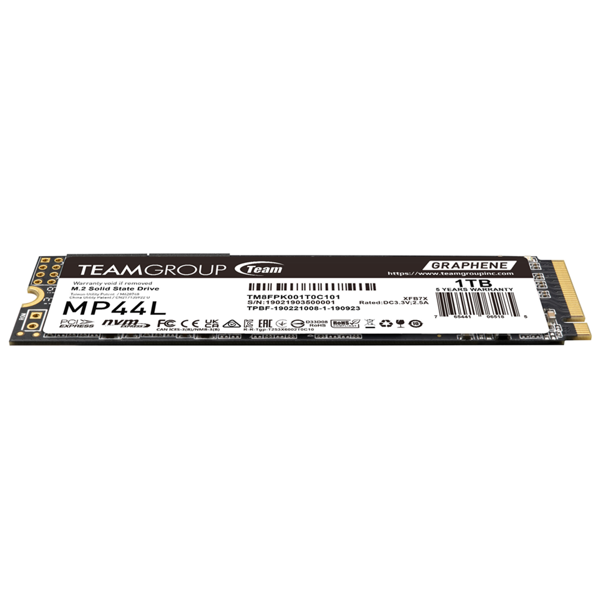 მყარი დისკი Team TM8FPK001T0C101 MP44L, 1TB, M.2, Internal Hard Drive