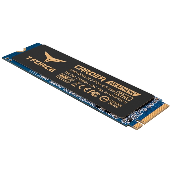 მყარი დისკი Team TM8FPL500G0C127 T-FORCE CARDEA Z44L, 500GB, M.2, Internal Hard Drive