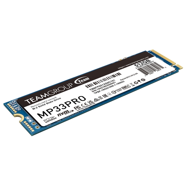მყარი დისკი Team TM8FPD512G0C101 MP33 PRO, 512GB, M.2, Internal Hard Drive