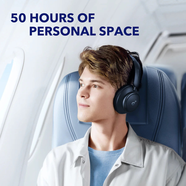 ყურსასმენი SoundCore A3040G31 Space Q45, Headset, Wireless, Bluetooth, Blue