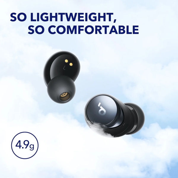ყურსასმენი SoundCore A3936G11 Space A40, Earbuds, Wireless, Bluetooth, Black